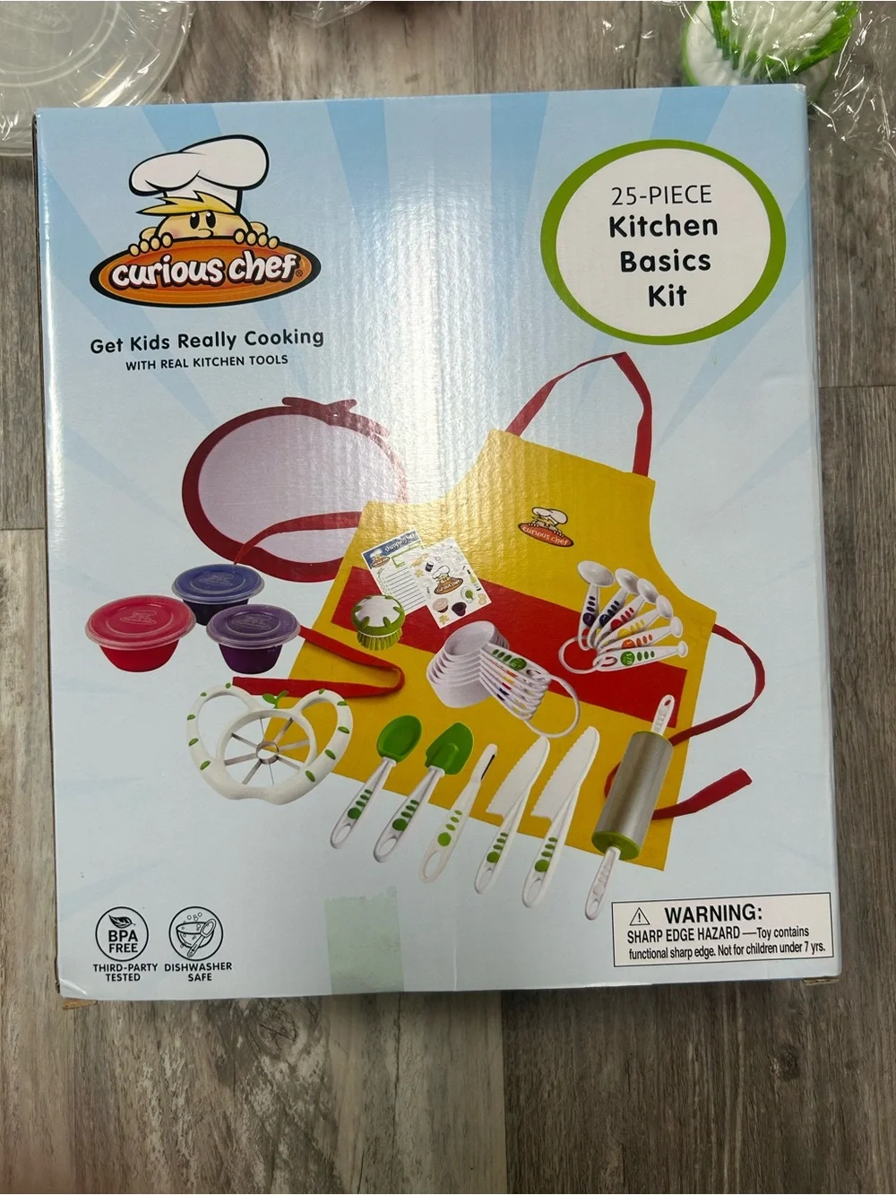 NIB Curious Chef 25 Piece Kitchen Basics Kit